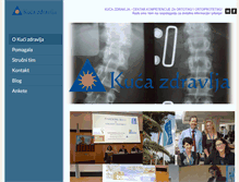 Tablet Screenshot of kuca-zdravlja.com